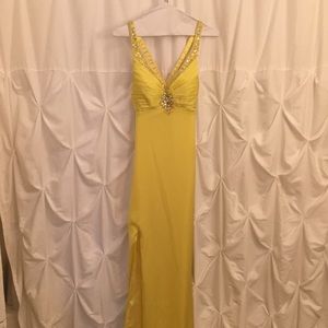 Yellow Gigi Prom Dress